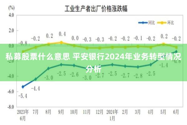 私募股票什么意思 平安银行2024年业务转型情况分析